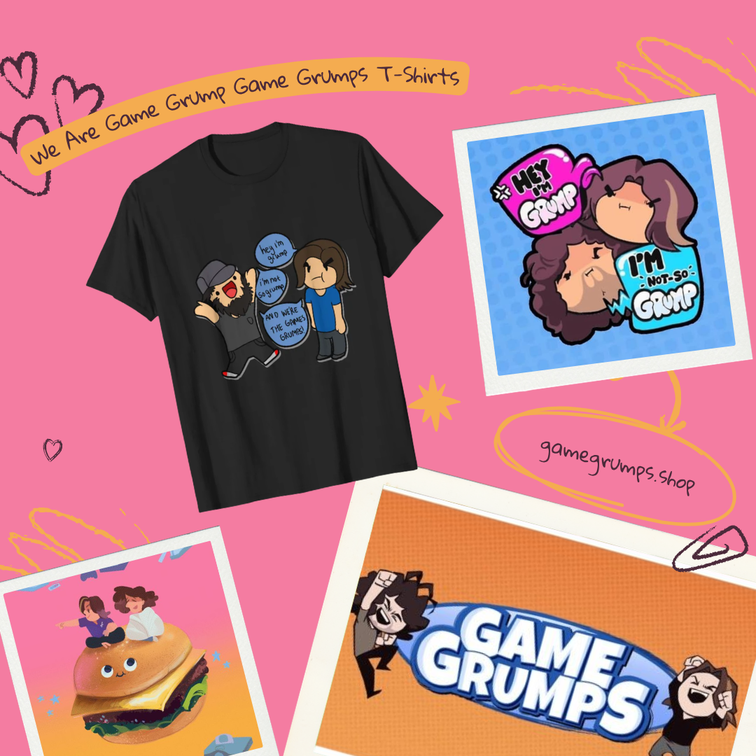 We Are Game Grump PTTT1305  Game Grumps T-Shirts